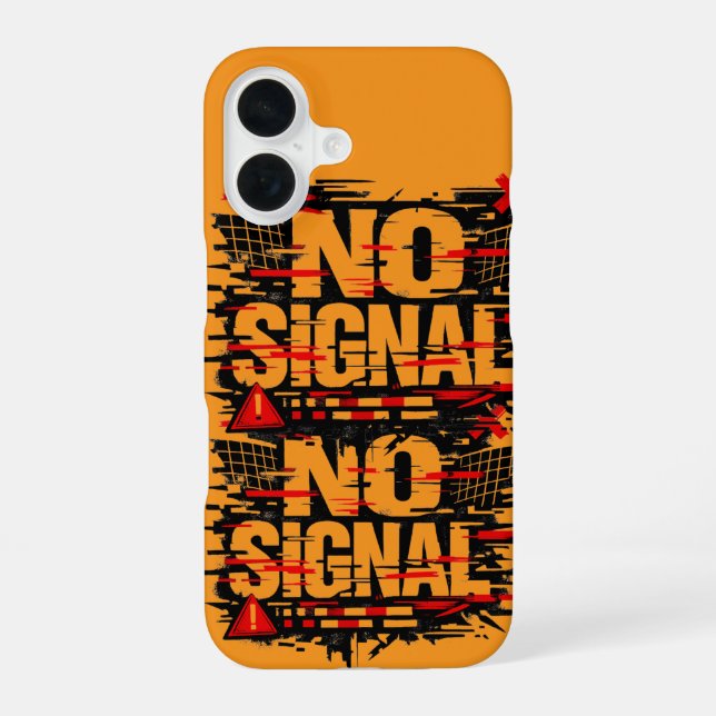 Coque iPhone 16 Funny Warning Phone Case – “Does Not Signal As If  (Verso)