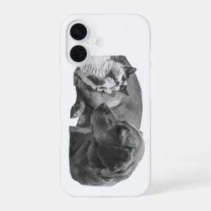 Coque iPhone 16 Garde de tous les jours—Deux amis