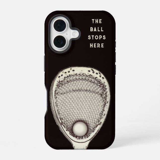 Coque iPhone 16 Gardien de crosse (Verso)