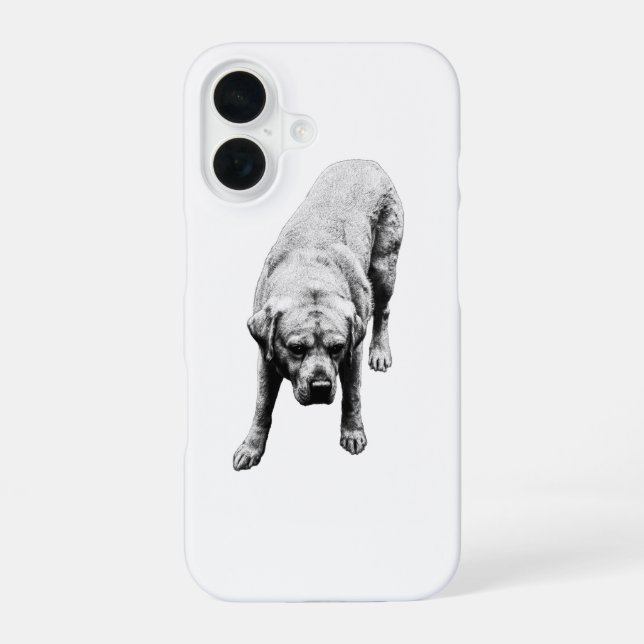 Coque iPhone 16 Gardien Prêt (Verso)