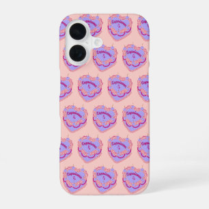 Coque iPhone 16 Gâteau d'anniversaire Cœur Coquette Capricorne Zod
