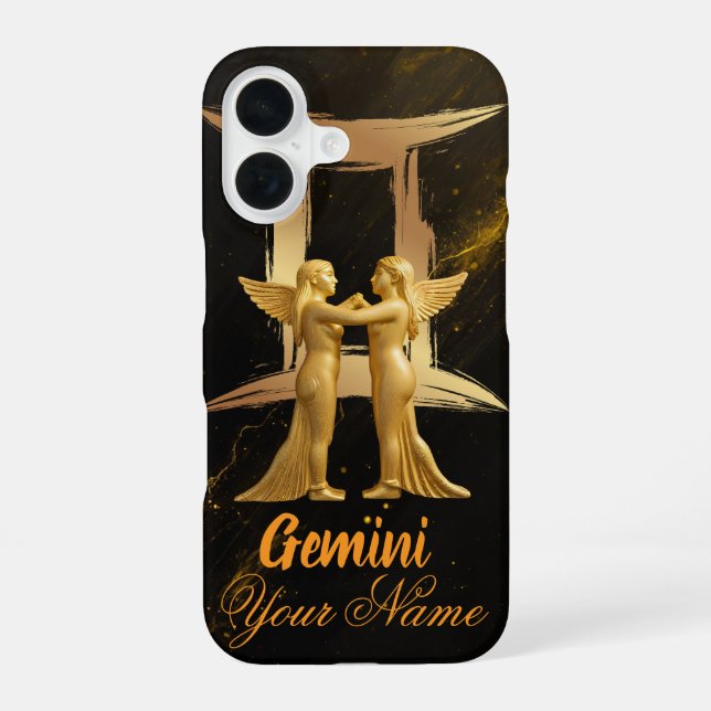 Coque iPhone 16 Gemini Case-Mate iPhone Barely There (Verso)