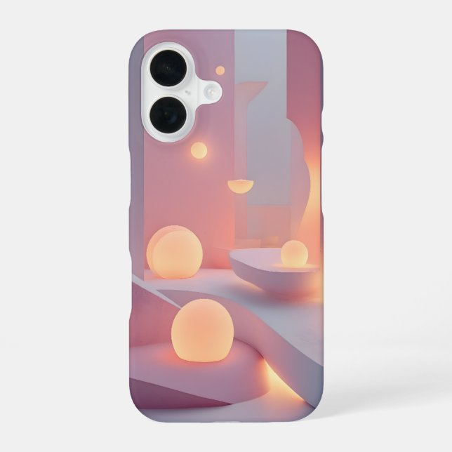 Coque iPhone 16 Géométrie Dreamlight (Verso)