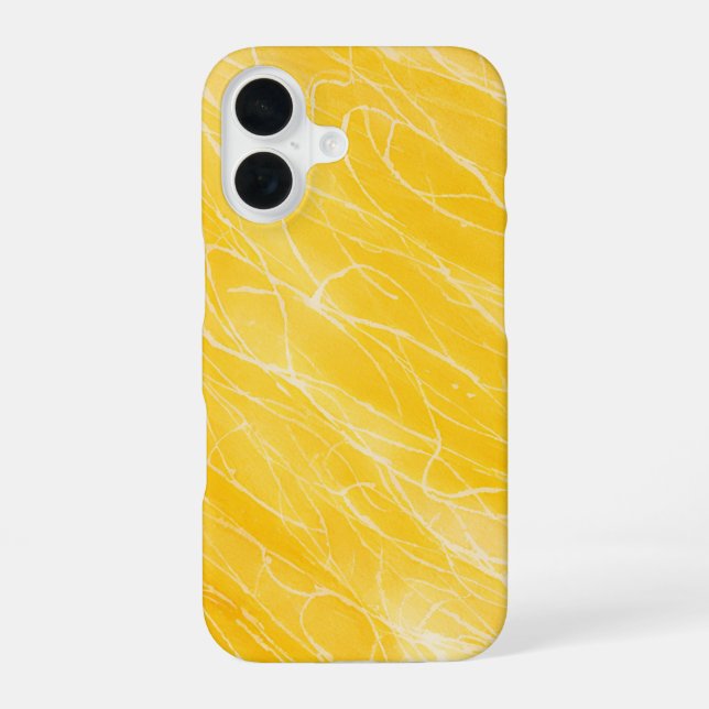 Coque iPhone 16 Golden Brushstrokes Phone Case (Verso)