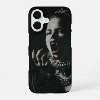 Coque iPhone 16 Gothic Vampire Queen Phone Case – Dark Fantasy Aes