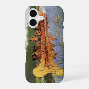 Coque iPhone 16 Grands Explorateurs par Remington, Pionniers de l'