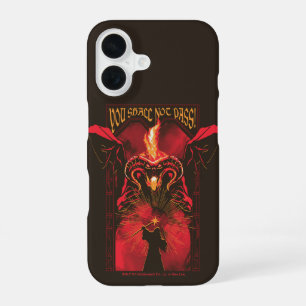 Coque iPhone 16 Graphisme « GANDALF™ contre Balrog “Tu ne passeras
