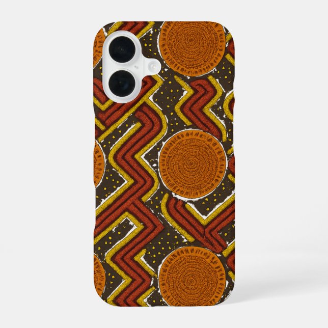 Coque iPhone 16 Gras Afrique (Verso)