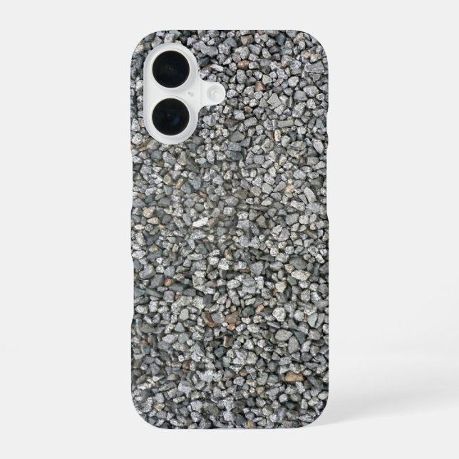 Coque iPhone 16 gravier (Verso)