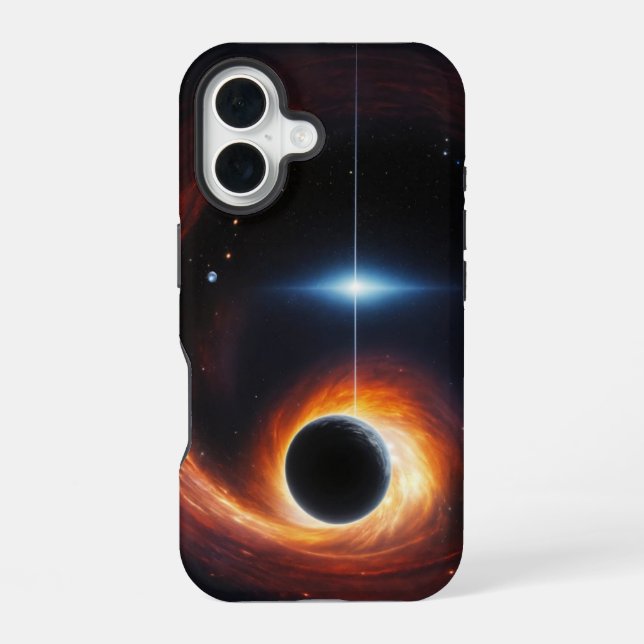 Coque iPhone 16 Gravity's Pull Black Hole iPhone/coque ipad (Verso)