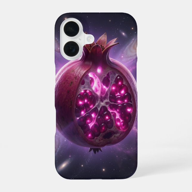 Coque iPhone 16 Grenade – Fruit précieux pour la santé (Verso)