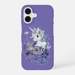 Coque iPhone 16 Harry Potter Unicorne Graphique Forêt Interdite