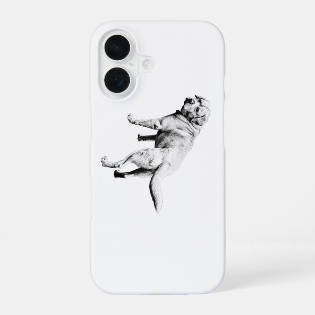 Coque iPhone 16 Hé—Vous venez ? Coup d'œil Lab (Verso)