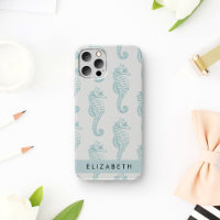 Hippocampes Tropicaux, Motif Hippocampe, Votre Nom