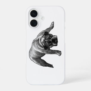 Coque iPhone 16 Histoire de Bouledogue Gardien