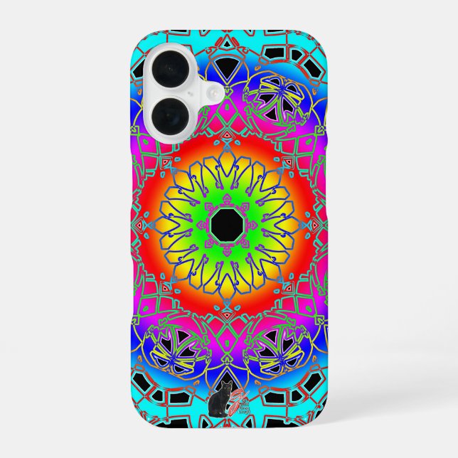Coque iPhone 16 Honor Spectra Glyph (Verso)
