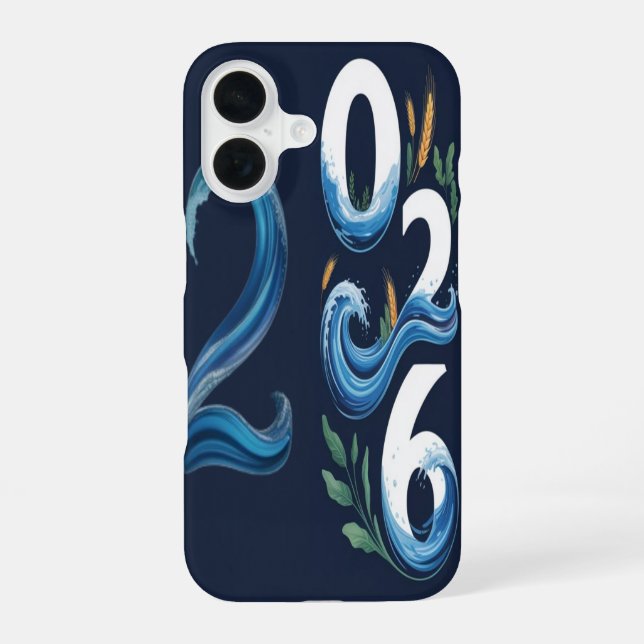 Coque iPhone 16 Horizon 2026 (Verso)