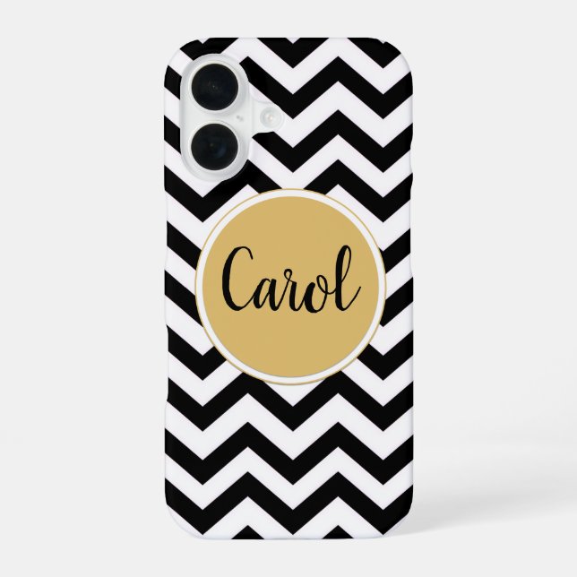 Coque iPhone 16 Housse de téléphone Chevron (Verso)