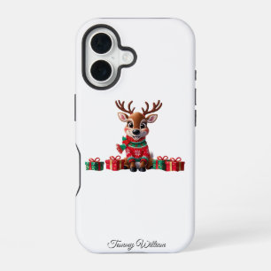 Coque iPhone 16 Humour drôle tendance moderne Joyeux Noël
