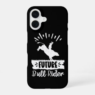 Coque iPhone 16 Idées de cadeaux de rodéo de rodéo de cavalier de