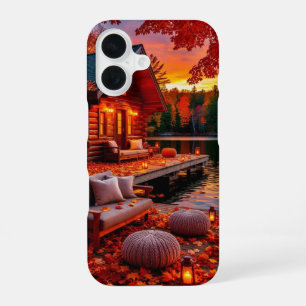 Coque iPhone 16 Idées de fond d'écran automnal esthétique et migno
