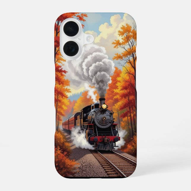 Coque iPhone 16 Idées de fond d'écran iPhone automne esthétique mi (Verso)