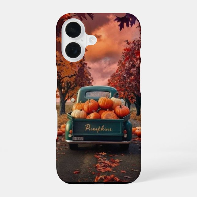 Coque iPhone 16 Idées de fond d'écran iPhone automne esthétique mi (Verso)