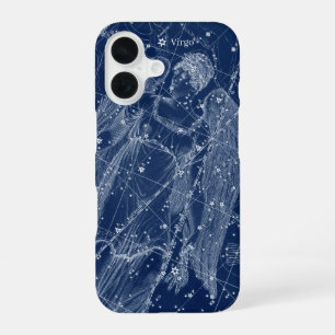 Coque iPhone 16 Illustration vintage du signe zodiacal Vierge
