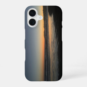 Coque iPhone 16 Image De Dusk Jusqu'À La Lumière Du Jour À La Plag