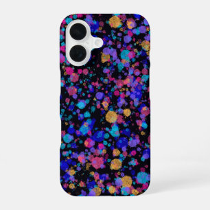 Coque iPhone 16 Impression abstraite : galaxies lointaines