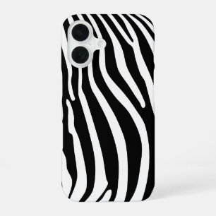 Coque iPhone 16 Imprimé animalier zèbre