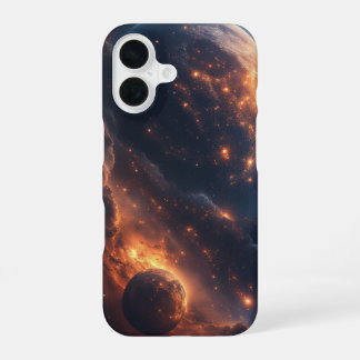 Coque iPhone 16 Inferno Nebula se lève