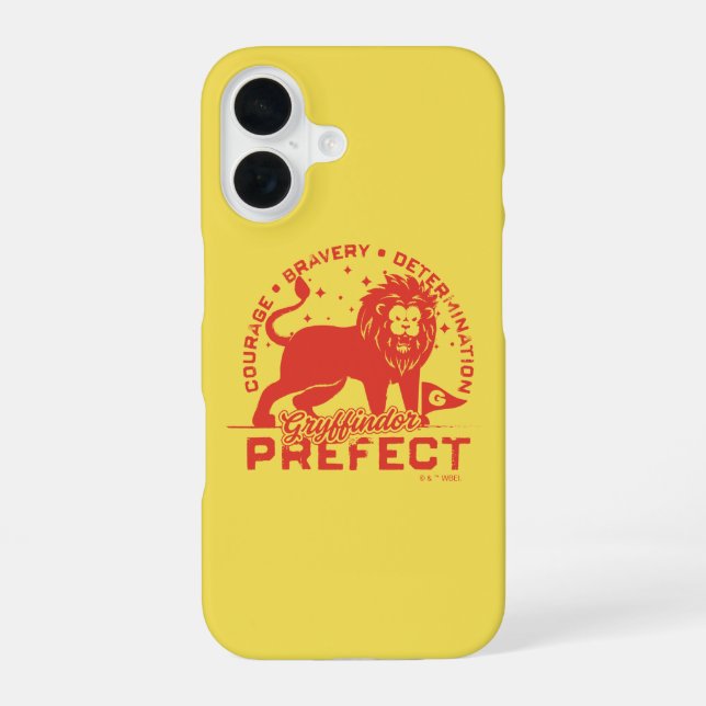 Coque iPhone 16 Insigne de Préfet GRYFFINDOR™ (Verso)