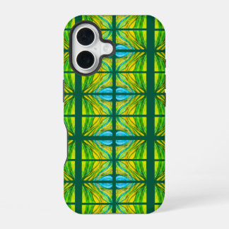 Coque iPhone 16 Inspirations du désert vert