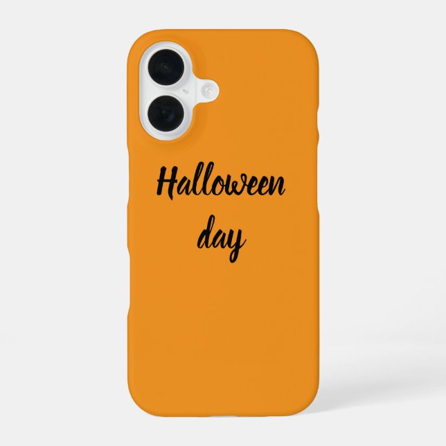 Coque iPhone 16 Iphone provoque la fête d'Halloween (Verso)