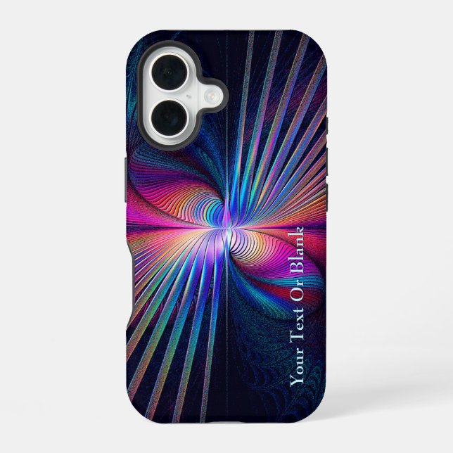 Coque iPhone 16 Iridescence Structurelle (Verso)