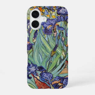 Coque iPhone 16 Iris de Van Gogh Peinture Impressionniste
