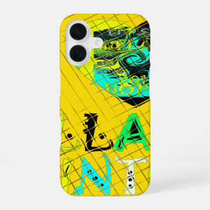 Coque iPhone 16 J'aime Hillary Clinton : Art d'expression graffiti
