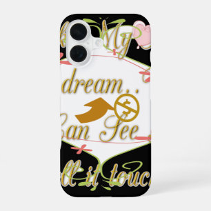 Coque iPhone 16 J'aime Mon argent dans mes rêves où je peux.