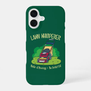 Coque iPhone 16 Jardin Jardin de la tondeuse de pelouse Whisperer