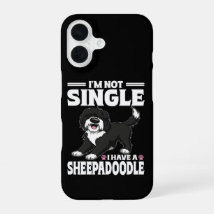 Coque iPhone 16 Je ne suis pas célibataire, j'ai un amoureux Sheep