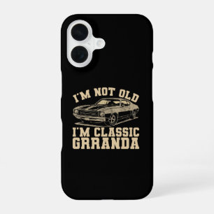 Coque iPhone 16 Je ne suis pas vieux Je suis grand classique