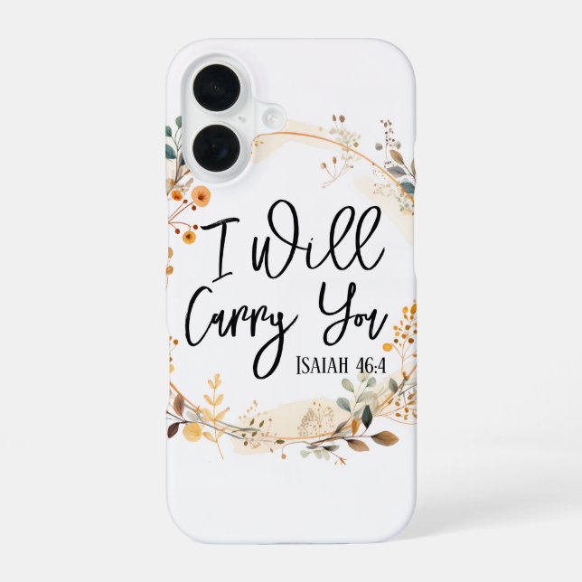 Coque iPhone 16 Je te porterai  (Verso)