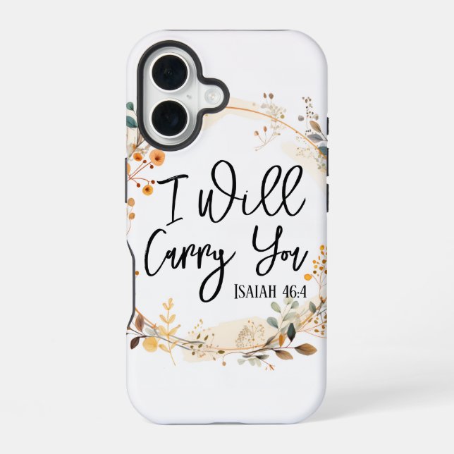 Coque iPhone 16 Je te porterai  (Verso)