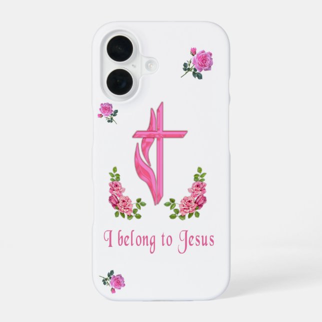 Coque iPhone 16 Jésus (Verso)