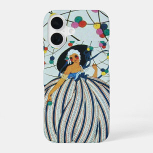 Coque iPhone 16 JEUNE JEUNE JEUNE FILLE Art Déco Mode beauté