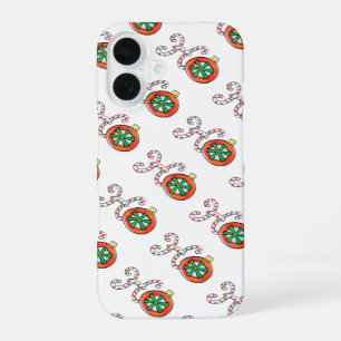 Coque iPhone 16 Joli texte de Noël, Ho dans les décorations de can