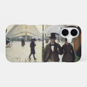 Coque iPhone 16 Jour de la pluie dans Paris Street