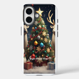 Coque iPhone 16 "Joyeux Noël"