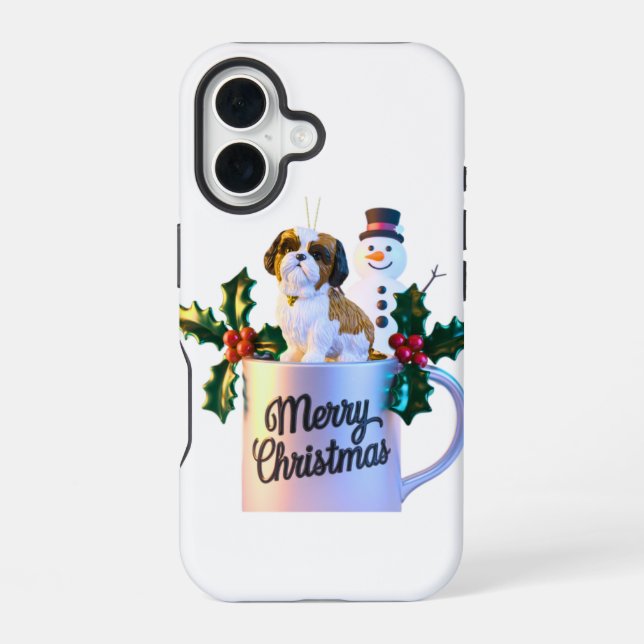 Coque iPhone 16 JoyeuxNoël (Verso)